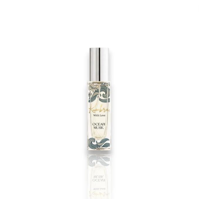 Kumbra With Love | Ocean Musk | Unisex Fragrance | 10 ML - 0.34 OZ | Eau De Parfum | Iris - Musk & Pepper