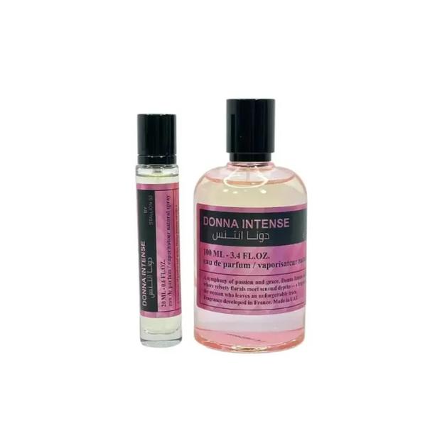 Emper Perfumes | Stallion 53 | Donna Intense | Eau De Parfum + Vaporisateur Spray | 20 + 100 ML | Mandarin - Vanilla & Powder Notes