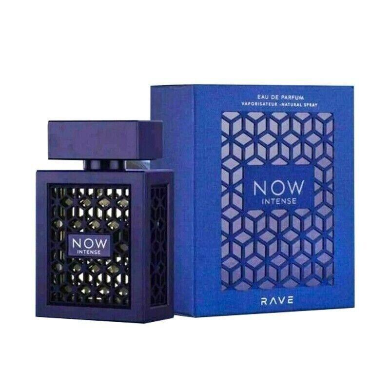 Lattafa Perfumes | Zanzibar + Rave Now Intense Bundle | Men's | 3.4 oz Per Bottle | Vanilla - Iris | Woody - Aromatic