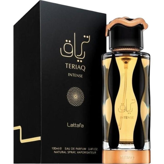 Lattafa Teriaq Intense Eau De Parfum Spray 3.4 oz