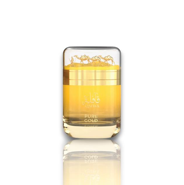 La Chameau Elite | Qafila | Pure Gold | Eau De Parfum | Unisex Fragrance | 100 ML