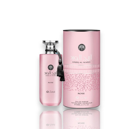 Zakat Areej Al Ward – Women's Eau de Parfum 3.4 oz (100ml)