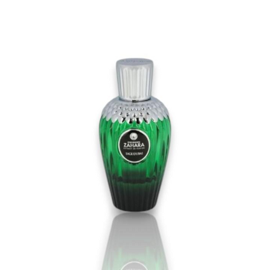 Al Haramain | Haramain Zahara | Sage Dubai | Extrait De Parfum | 100 ML - 3.4 oz Per Bottle | Unisex Fragrance Women | Bergamot - Verbana & Amber Notes