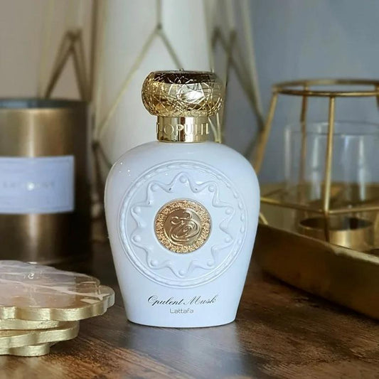 Lattafa Perfumes Opulent Musk - Women's Fragrance - 3.4 oz (100ml), Floral and Spicy Notes, Long-Lasting Formula