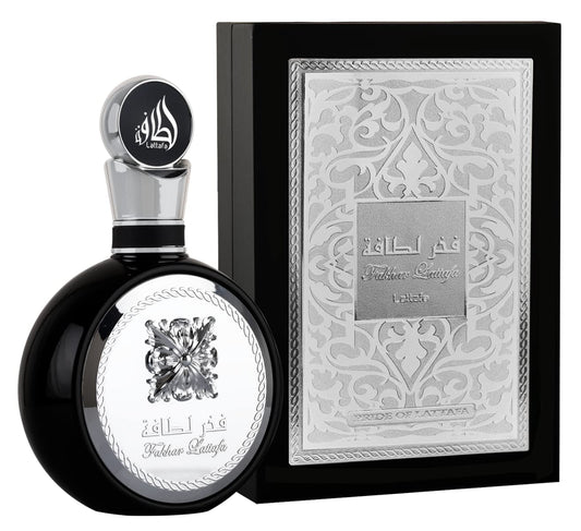 Lattafa Fakhar Silver - Eau de Parfum - 3.4 Oz