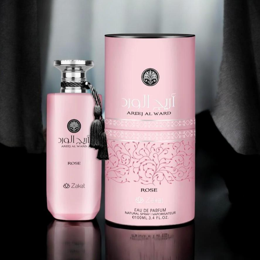 Zakat Areej Al Ward – Women's Eau de Parfum 3.4 oz (100ml)