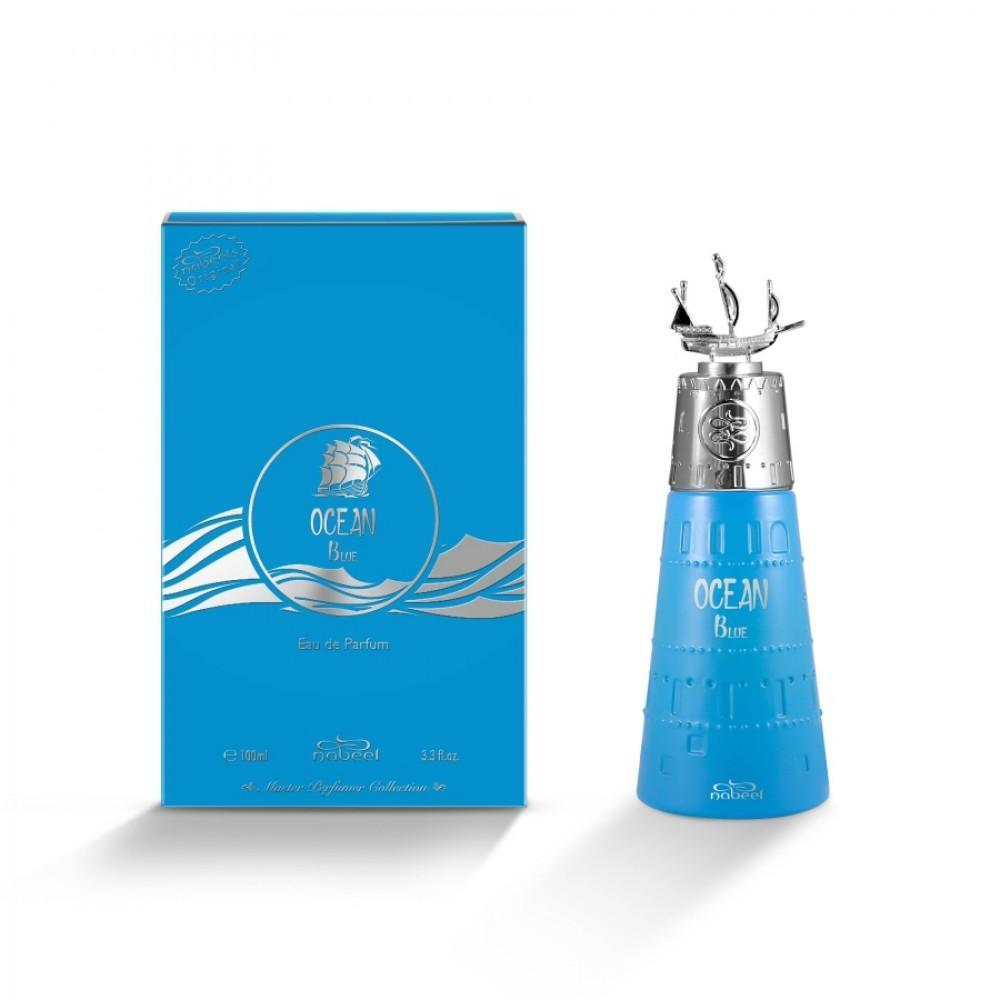 Nabeel Perfumes | Ocean + Ocean Blue Bundle | Unisex | 3.4 oz Per Bottle | Vanilla - Violet | Aromatic - Fresh - Spicy