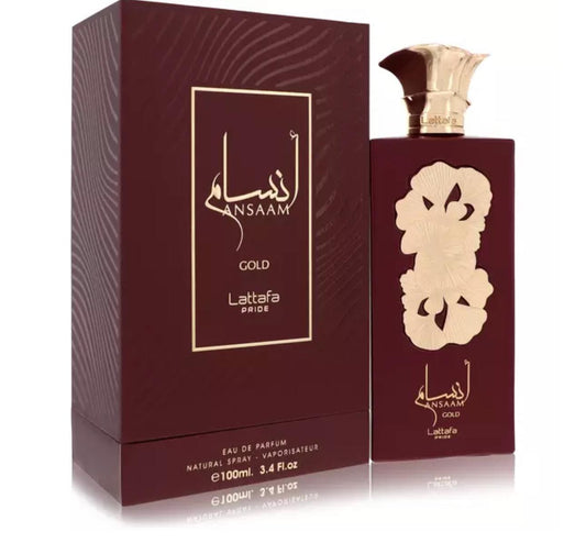 Lattafa Ansaam Gold - Eau de Parfum - 3.4 oz