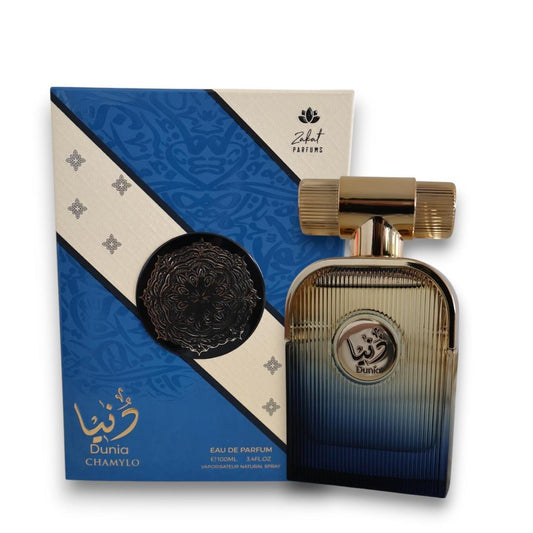 Zakat Perfumes Dunia Chamylo Unisex Eau de Parfum, 3.4 OZ