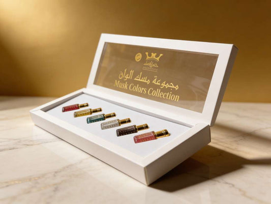 Hamil Al Musk | Musk Color 6pc Set | Unisex Fragrance | 12 ML | Pure Concentrated Oil