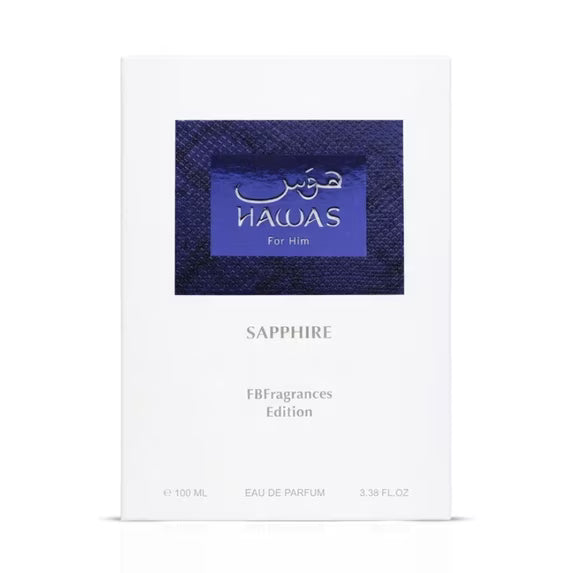 Hawas Sapphire X FBFragrances Edition EDP 3.4oz 100ml by Rasasi