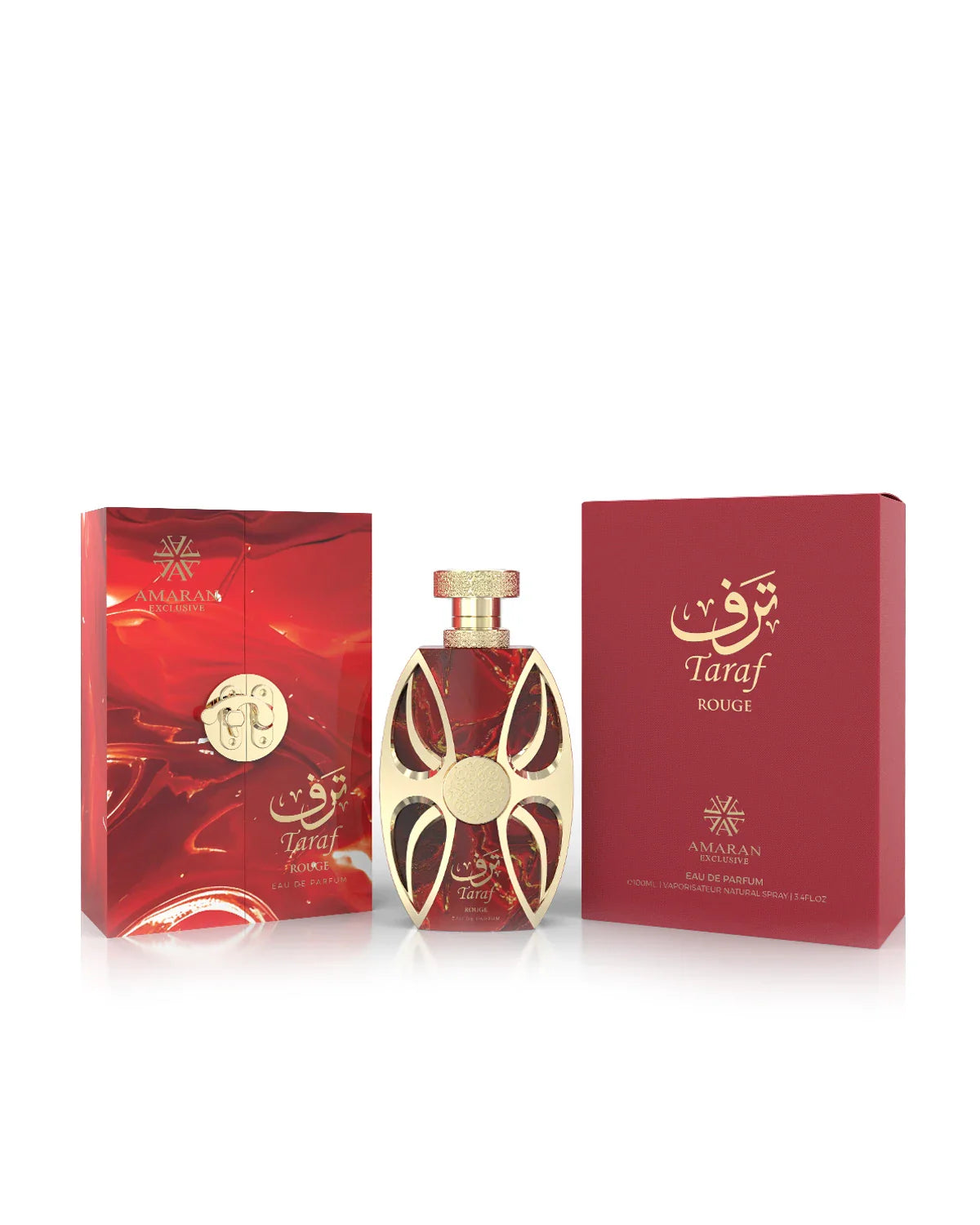 Amaran Taraf Rouge – Eau de Parfum 3.4 oz (100ml) | Unisex Fragrance