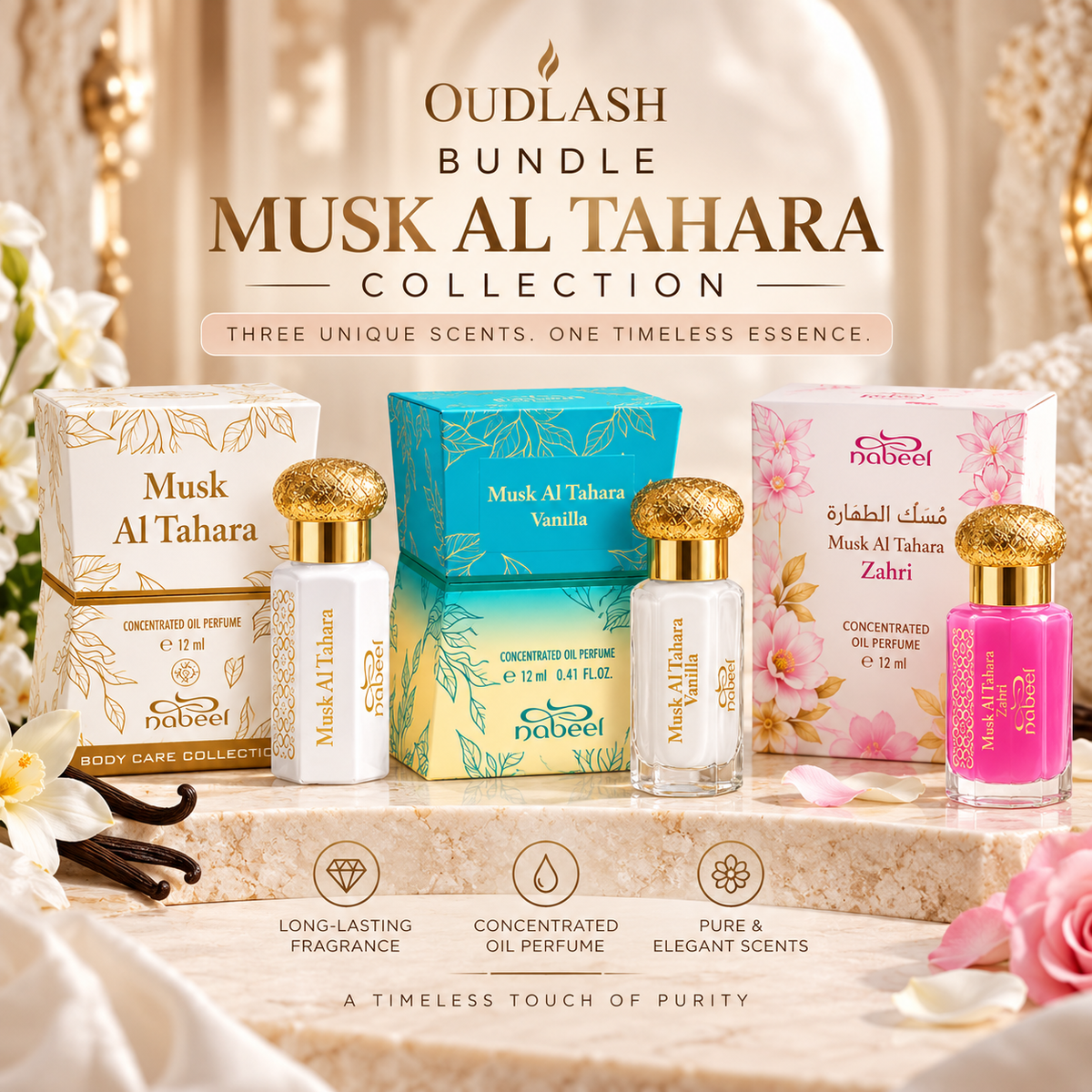 Oudlash Bundle - Musk Al Tahara Collection
