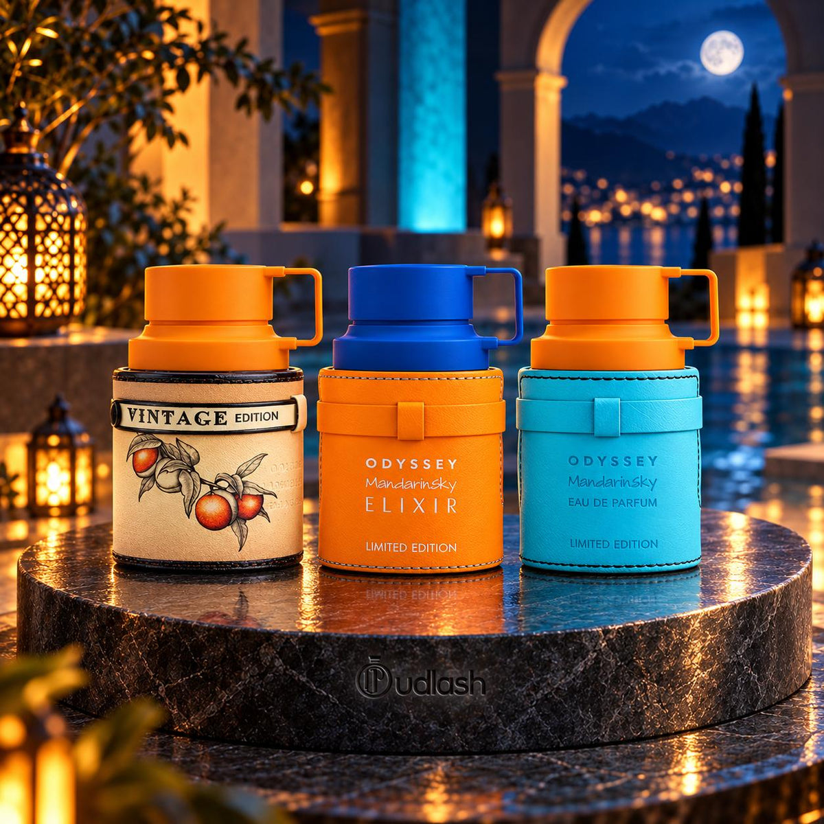 Armaf Odyssey Wheel Discovery Set For Men Mandrin Sky+Mandarin Sky Elixir+Mandarin Sky Vintage 30MLx3