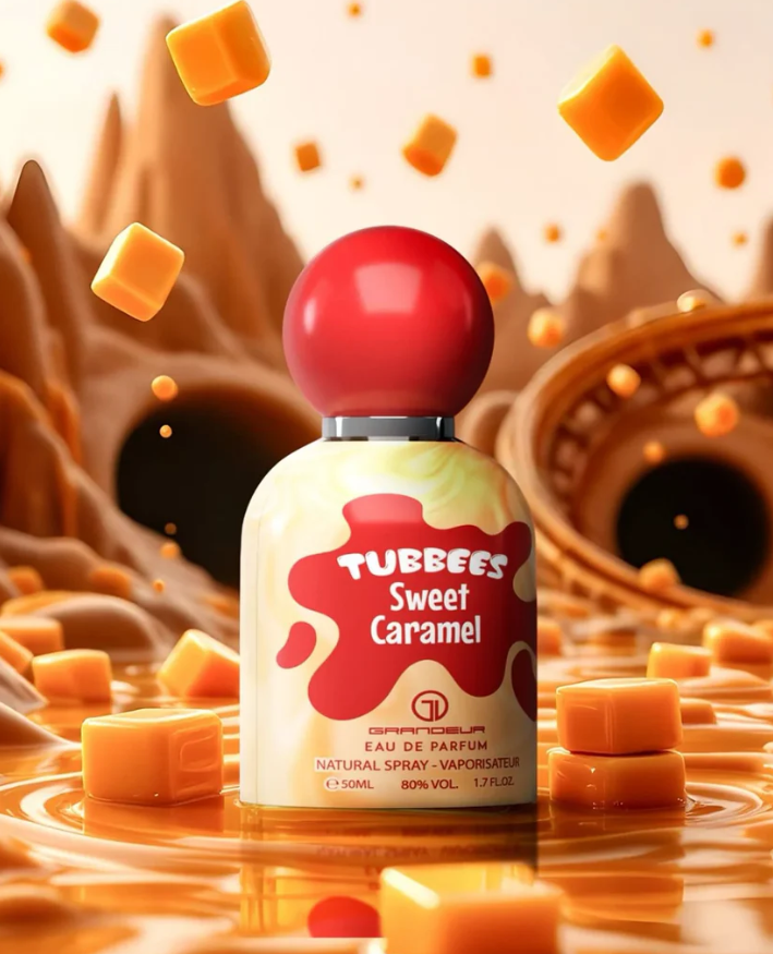 Grandeur | Tubbees - Sweet Caramel | Kids Favorite Sweets Fragrances (50 ML / Bottle) From Grandeur (Copy)