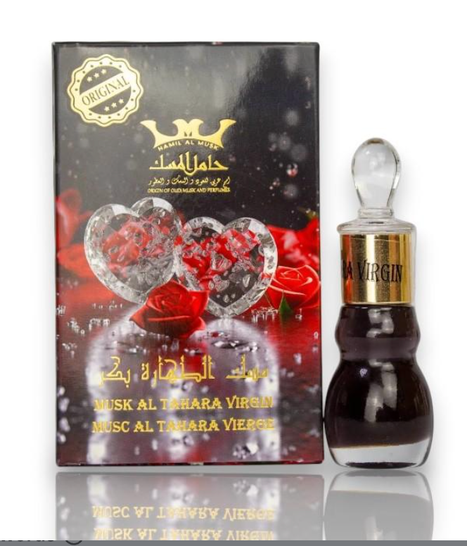 Hamil Al Musk | Musk Al Tahara Virgin Oil | Unisex Fragrance | 6ML | White musk, lily, and violet