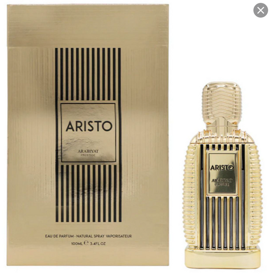 Arabiyat Prestige Aristo Eau De Parfum for Unisex, 100ML / 3.4 OZ