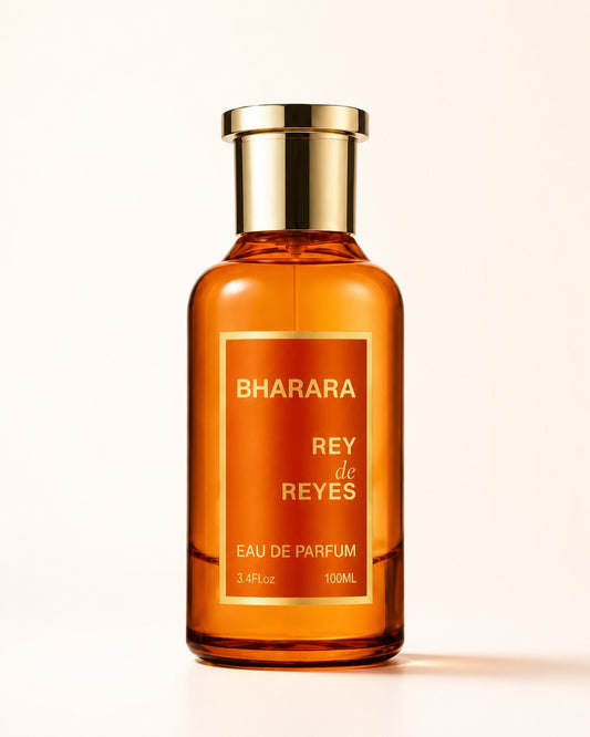Bharara Rey de Reyes Eau De Parfum for Men | 3.4 oz / 100 ML | Aromatic Spicy Fragrance | Orange, Bergamot, Lemon, Wild Berries, Vanilla, Amber & White Musk Notes (Copy) (Copy)