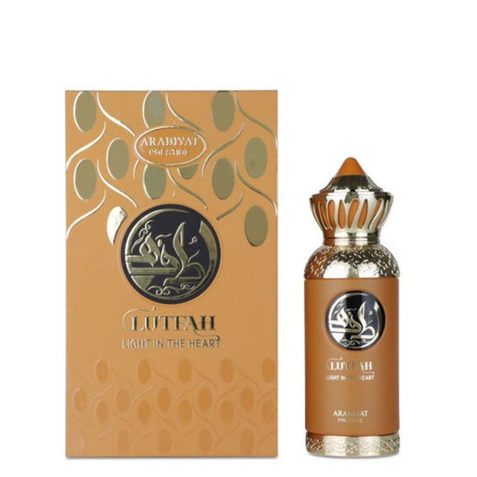 Arabiyat Prestige Lutfah Light In The Heart Eau De Parfum for Men | 2.7 oz | Elegant Masculine Fragrance