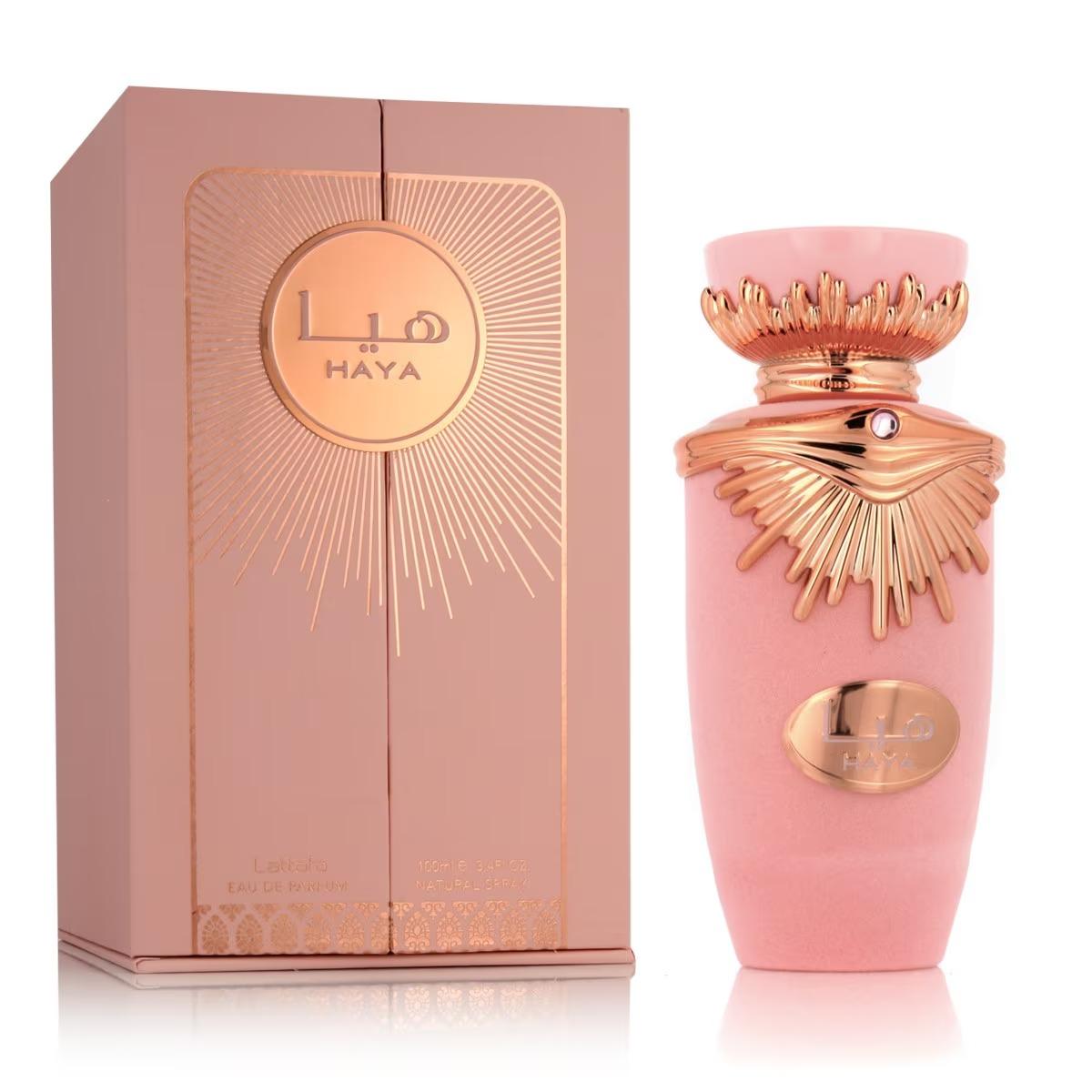 Lattafa Haya Eau de Parfum Spray for Women - 3.4 Ounce