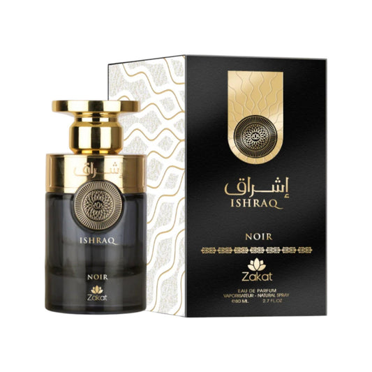 Zakat Perfumes Ishraq Noir Men's Eau De Parfum (EDP) - 80 ML