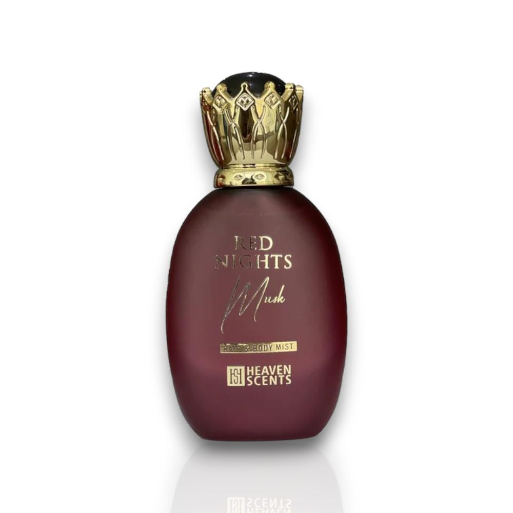 Heaven Scents Red Nights Musk Unisex Hair & Body Mist, 1.7 oz