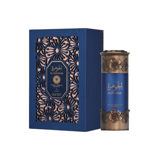 Niche Emarati | By Lattafa Perfumes - Al Jawhara - Mens Eau de Parfum - 3.4 Oz(100ML)