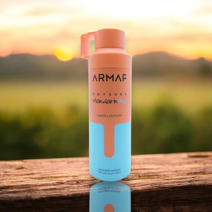 Armaf Odyssey Mandarin Sky Limited Edition – Men's Body Spray 6.8 oz (200ml)