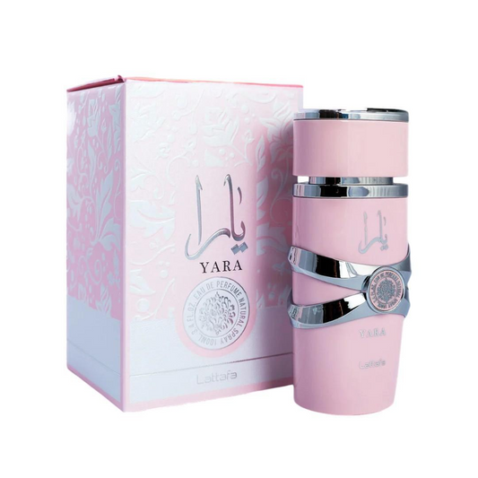 Lattafa Perfumes | Yara Pink + Yara Candy + Yara Moi | 3.4 oz Per Bottle | Women's Fragrance Bundle | Eau de Parfum