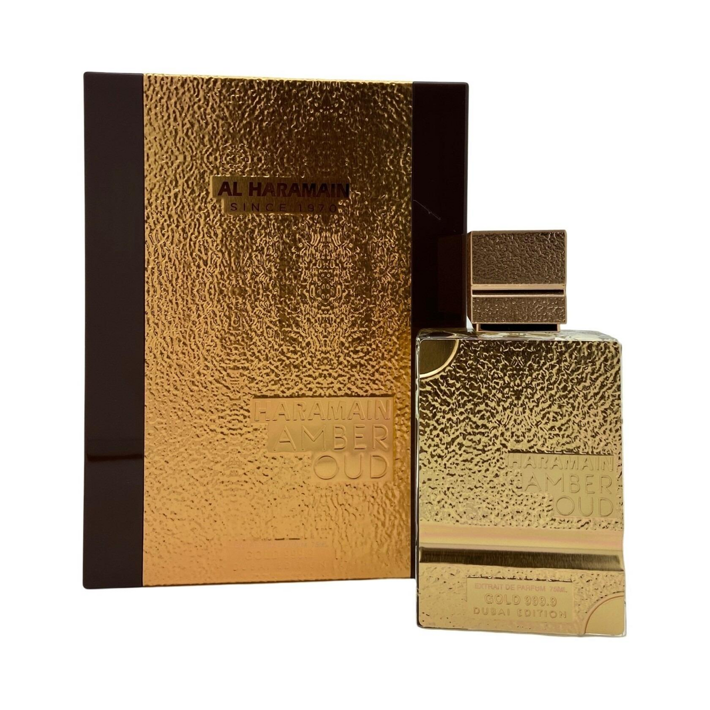 Al Haramain Amber Oud Gold 999.9 – Unisex Eau de Parfum 2.5 oz (75ml)