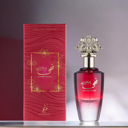 Khadlaj | Nuha Cherry Blush | Eau De Parfum | Women's Fragrance | 85 ML 2.87 FL OZ