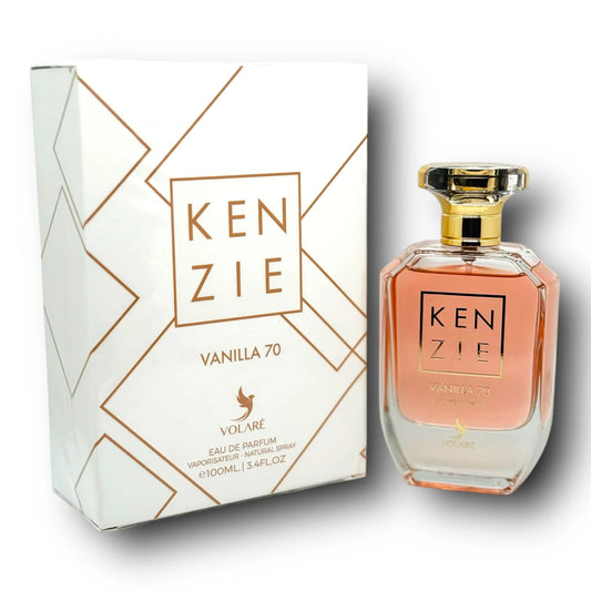 Volaré Kenzie Vanilla 70 – Eau de Parfum 3.4 oz (100ml) | Unisex Fragrance