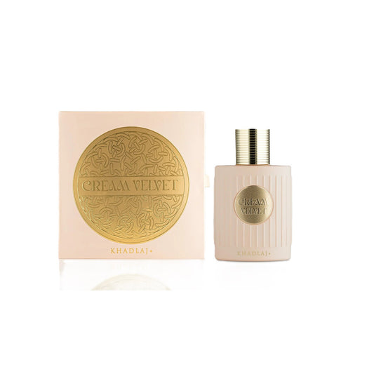 Khadlaj Perfumes | Cream Velvet | Eau De Parfum | Unisex Fragrance | 100 ML - 3.4 oz | Caramel - Honey & Vanilla Notes
