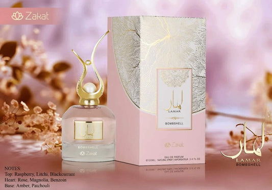 Lamar Bombshell EDP Perfume By Zakat 100ml 3.4fl oz