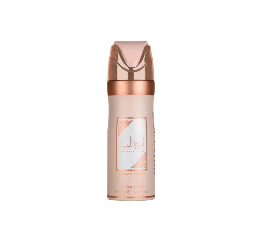 Lattafa Perfumes | Ameerat Al Arab Air Freshener | 300 ml Per Can | Wood - Musk - Oud - Olibanum Fragrance