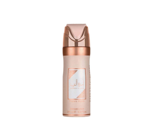 Lattafa Perfumes | Ameerat Al Arab Air Freshener | 300 ml Per Can | Wood - Musk - Oud - Olibanum Fragrance