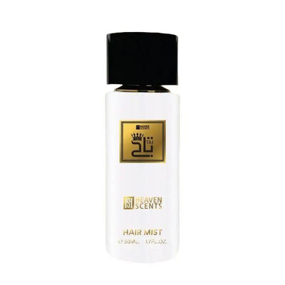 Heaven Scents Taj Scented White Hair Mist, Argan Haircare Product with Smooth Aroma, 1.7 oz