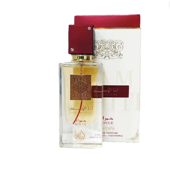 Lattafa Ana Abiyedh Rouge Eau De Parfum Spray 2 oz