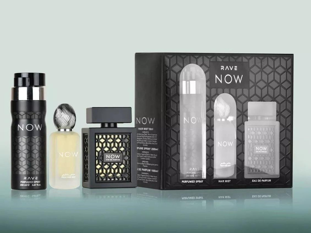 Rave Now Black Gift Set