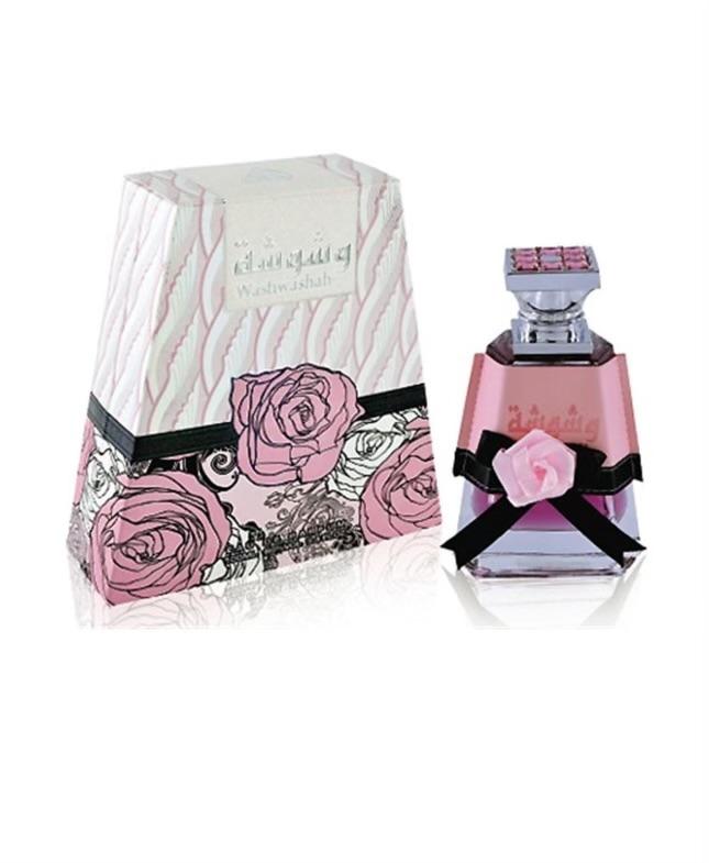 Lattafa Perfumes | Washwasha - Women Fragrance - 3.4 oz (100ml) Perfume and Body Spray | White Floral - Amber - Sweet