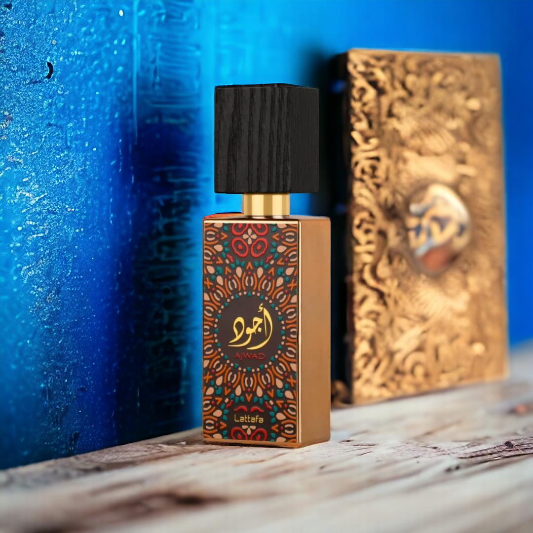 Lattafa Perfumes | Ajwad - Unisex Eau de Parfum 2.04 oz - Single Item - Rose - Fruity and Vanilla Fragrance -