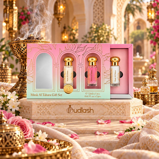 Nabeel | Musk Al Tahara Gift Set | Musk Al Tahara + Zahri + Vanilla | Concentrated Oil | 12 ML