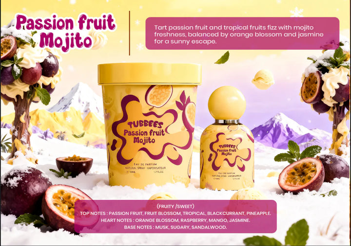 TUBBEES Passion Fruit Mojito 50ml by Le Grandeur
