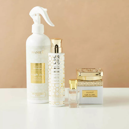 Hamidi | Natural Musk Tahara | 4-Piece Gift Set