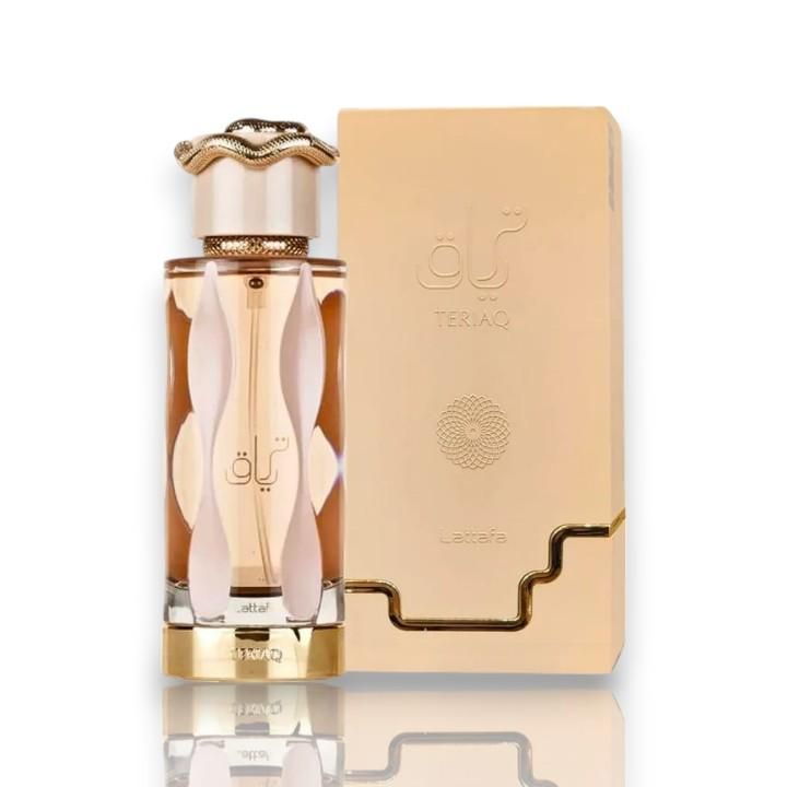 Lattafa | Teriaq | Eau De Parfum | 100 ML | 3.4 FL. OZ | Natural Spray Vaporisateur | Fragrance by Lattafa
