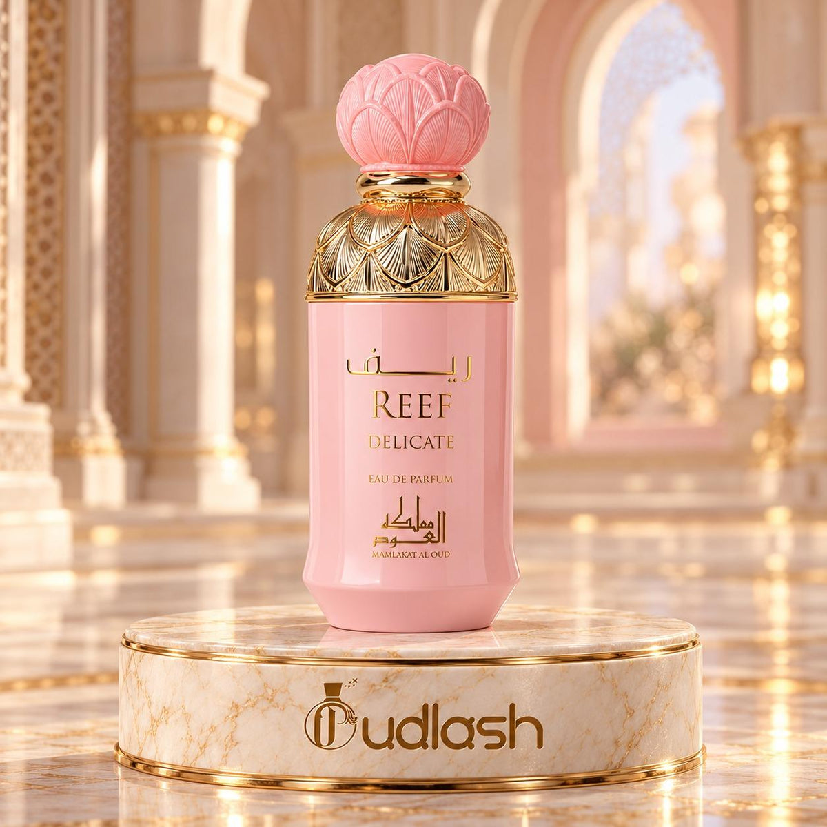 Mamlakat Al Oud | Reef | Delicate | Women's Fragrance | 100 ML - 3.4 OZ | Eau De Parfum | Pomelo - Mandarin & Basil