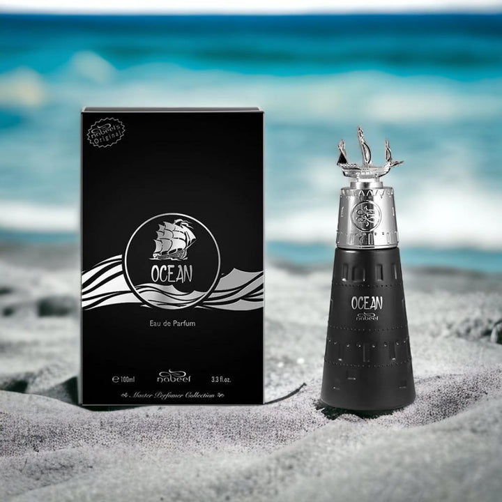 Nabeel Perfumes | Ocean - Unisex Spray Perfume - 3.4 OZ (100ml) Scent Vanilla - Violet - Aroma Cosmetic