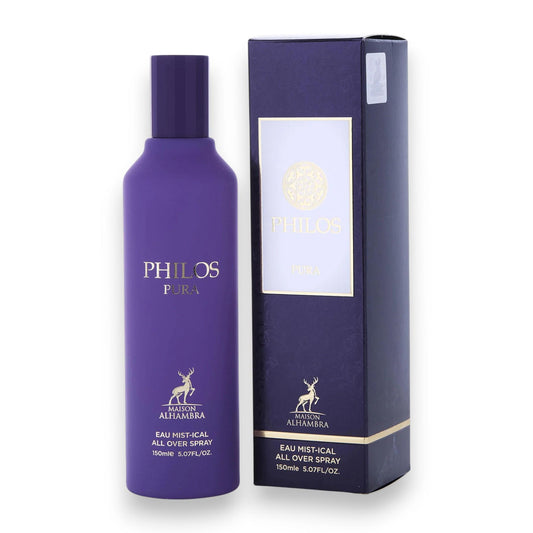 Maison Alhambra Philos Pura EDP Unisex Fragrance, Unisex Wear All Over Spray, 150 ml