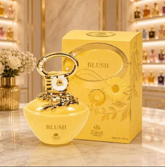 Zakat Parfums | Blush | Eau De Parfum | Unisex Fragrance | 100 ML | Black Currant - Lily of the Valley & Musk Notes