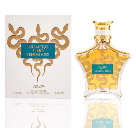 Perfume Capital | Numero Uno | Venom Kiss | Unisex Fragrance | Eau De Parfum | 100ML